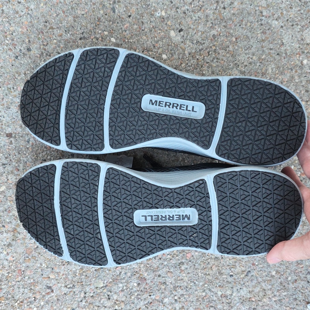 Merrell Men's Moab Flight Carbon Fiber Industrial Work Safety Shoes Size 8 - Picture 8 of 9